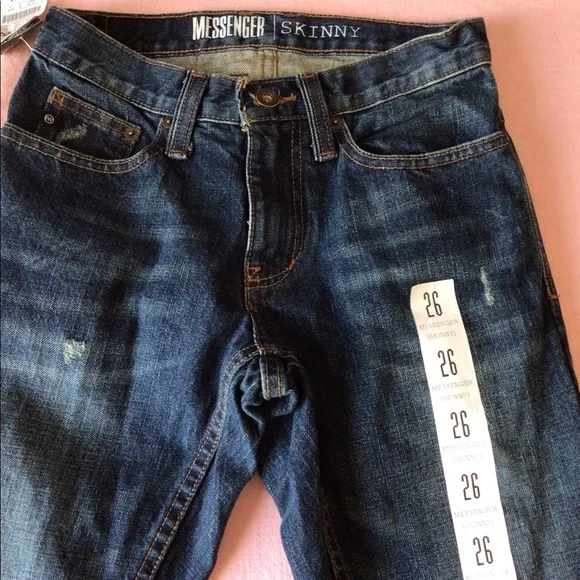 NWT Zumiez Messenger skinny jeans size 26 - Picture 1 of 6
